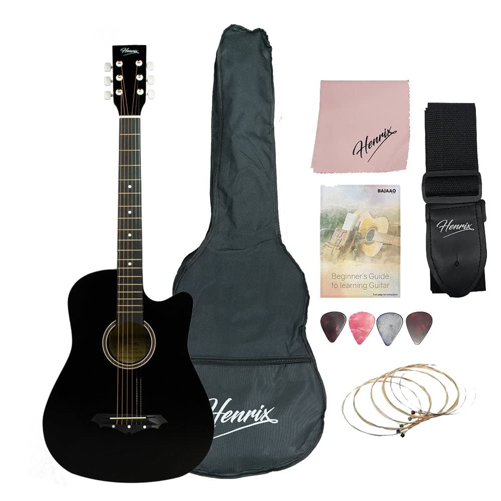 🎸 Henrix 38C Acoustic Guitar Review – The Best Budget Guitar for Beginners? [2025]